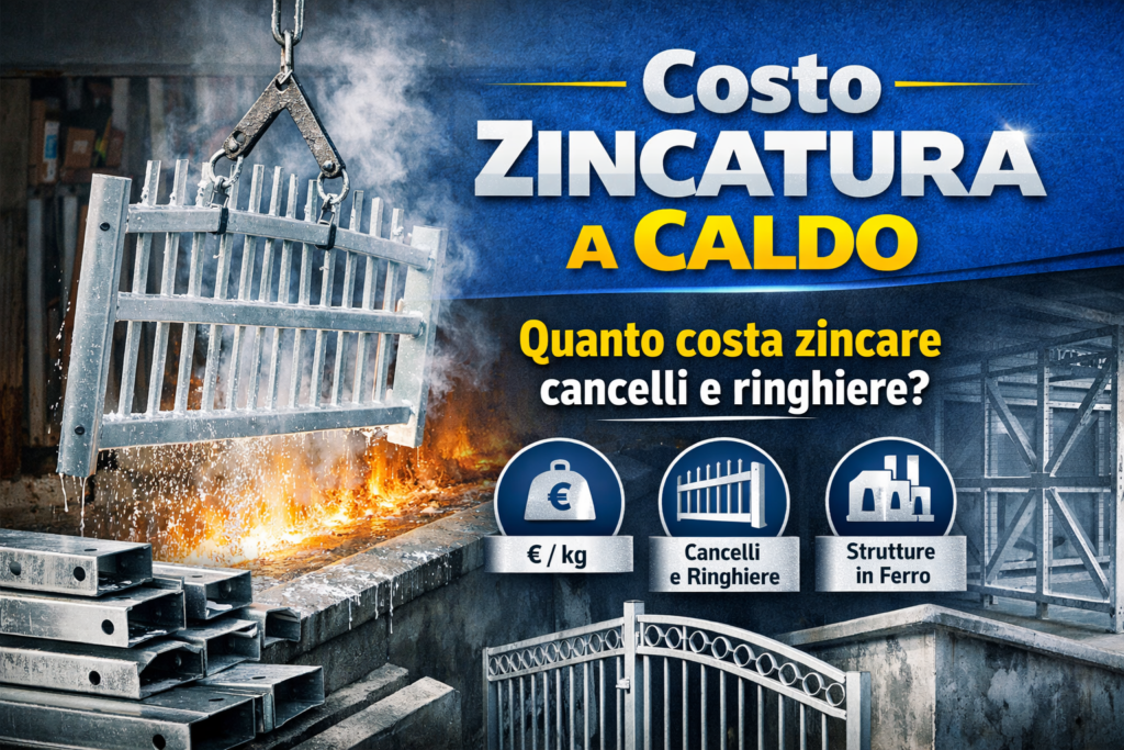 Costo Zincatura a Caldo-Quanto Costa Zincare Cancelli e Ringhiere